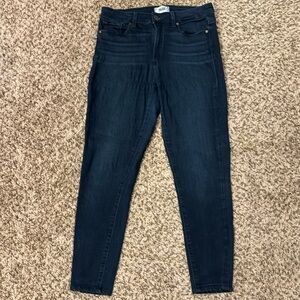 Paige Hoxton Skinny Jeans ankle Mycah Size 29
